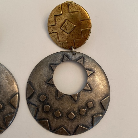 Vintage Southwestern Drop Earrings. Beautiful Condition! - Picture 8 of 9